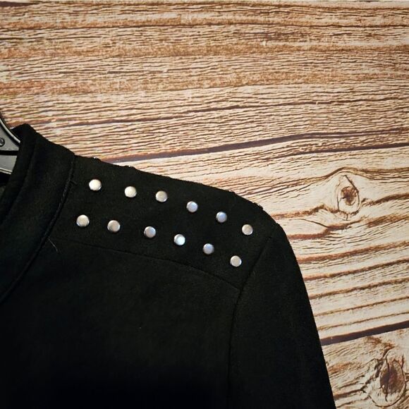 Pixley long sleeve jacket Women's medium black, / silver Pre-owned - Picture 5 of 12